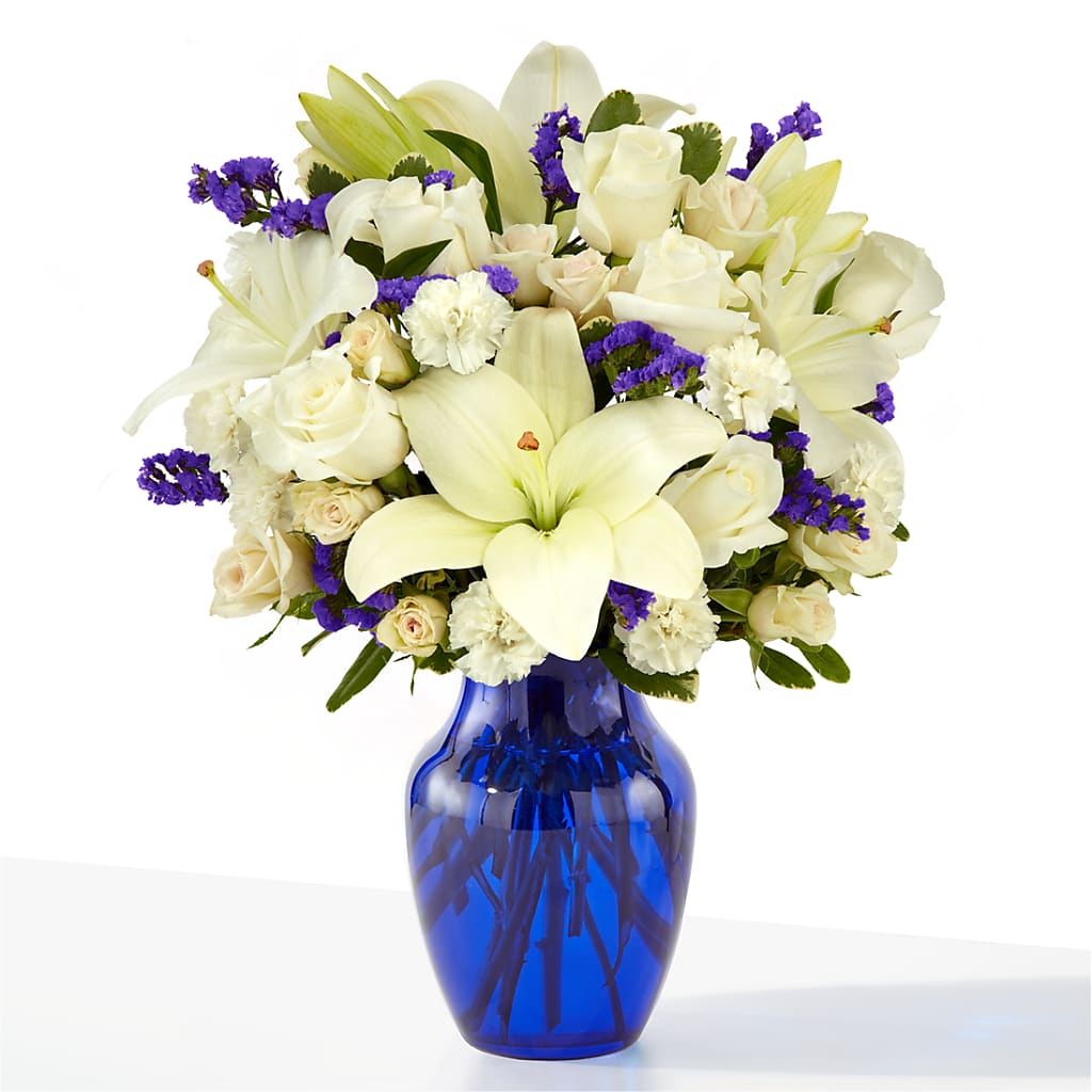 Sapphire Rush Bouquet – Depot Des Fleurs, Montreal PQ
