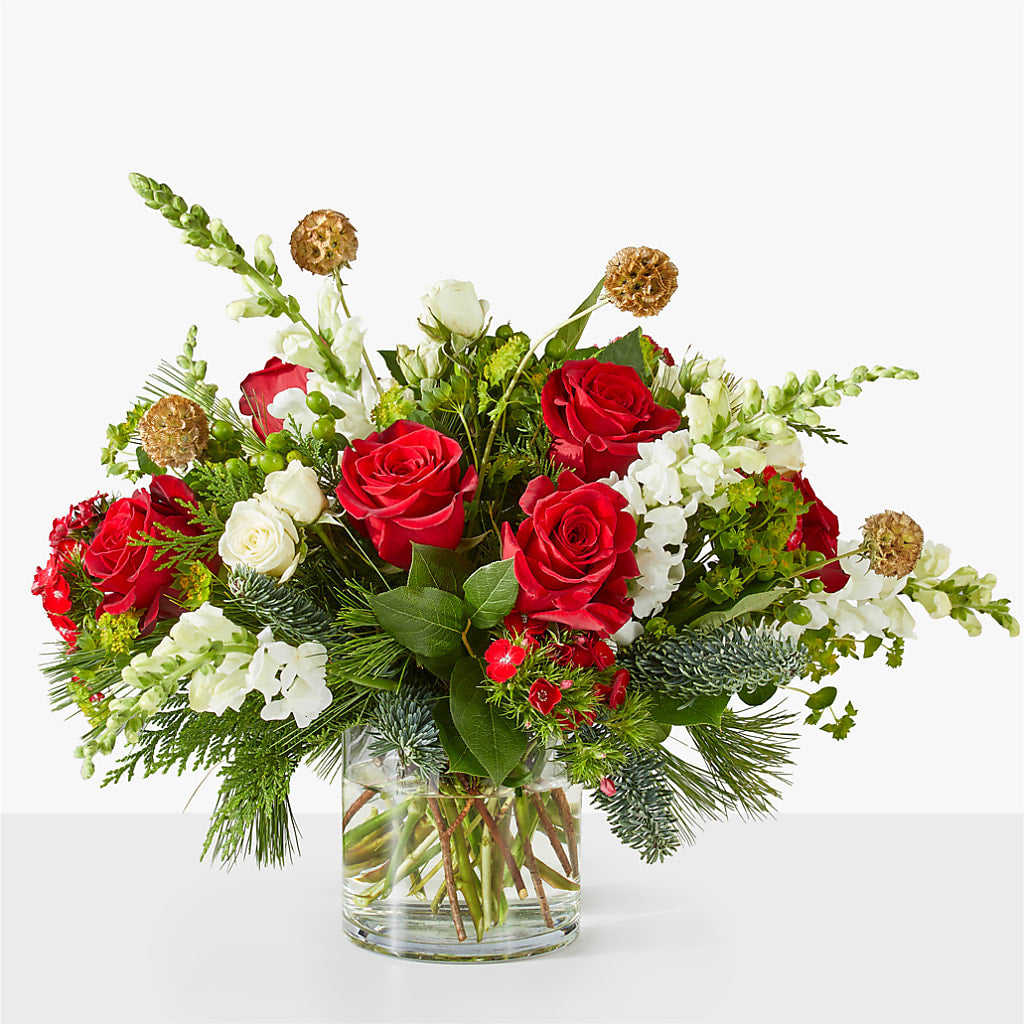 Deck the Halls Bouquet – Depot Des Fleurs, Montreal PQ