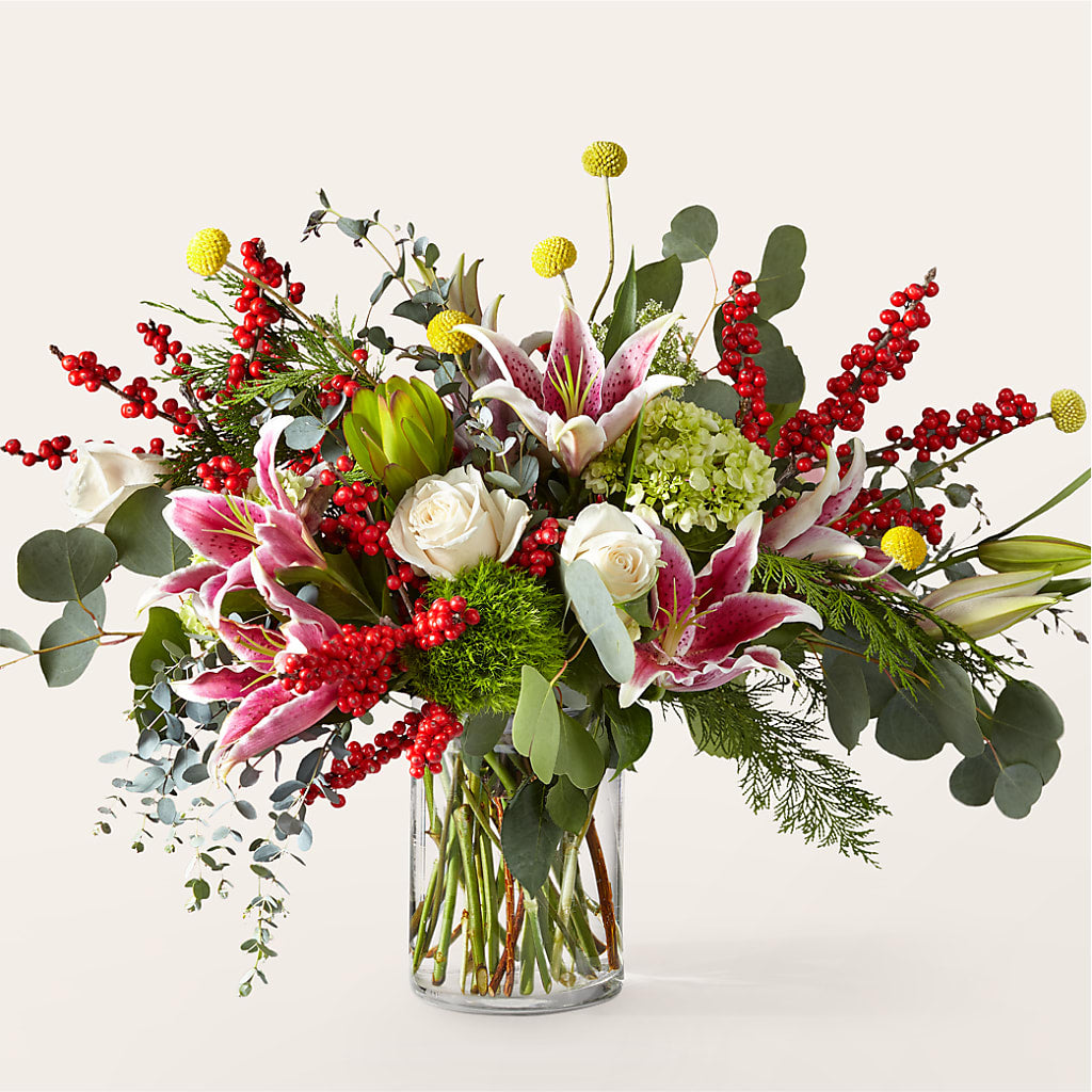 Berry & Bright Bouquet – Depot Des Fleurs, Montreal PQ