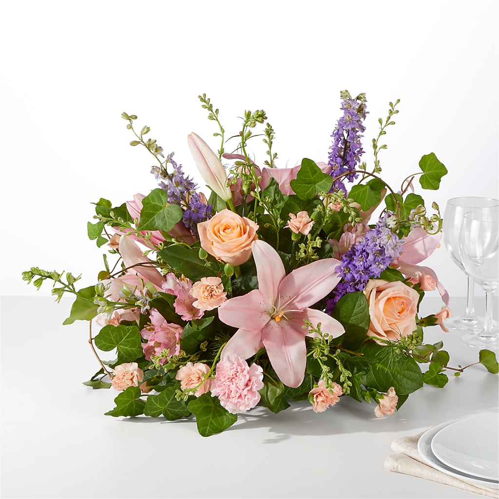 Blossom Time Centerpiece – Depot Des Fleurs, Montreal PQ