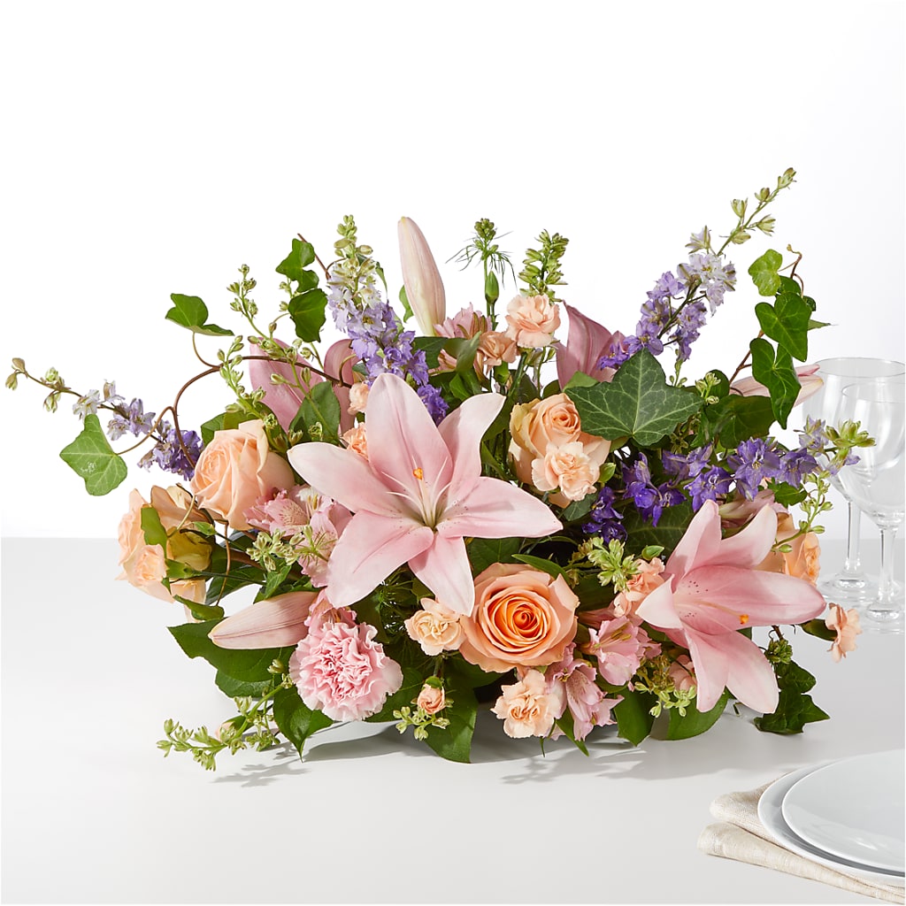 Blossom Time Centerpiece – Depot Des Fleurs, Montreal PQ