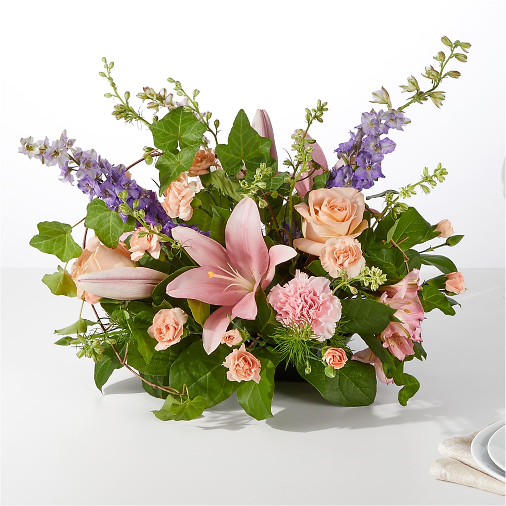 Blossom Time Centerpiece – Depot Des Fleurs, Montreal PQ