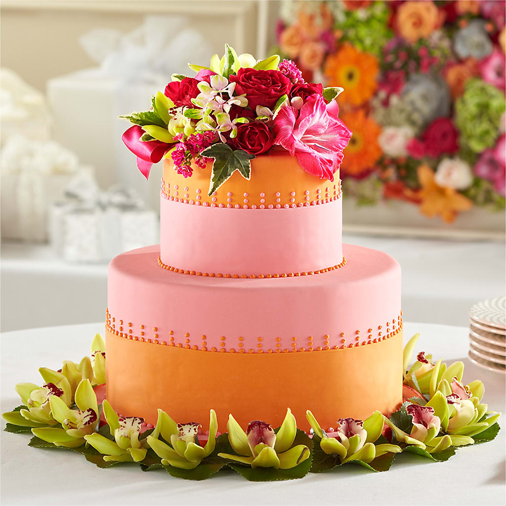 Sweet Citrus Cake Decor – Depot Des Fleurs, Montreal PQ