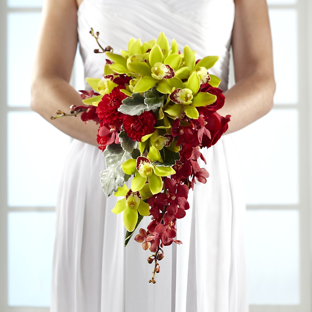 Elegant Orchid Bouquet – Depot Des Fleurs, Montreal PQ