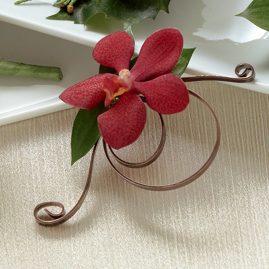 Red Mokara Boutonniere – Depot Des Fleurs, Montreal PQ