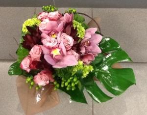 Habillé en rose