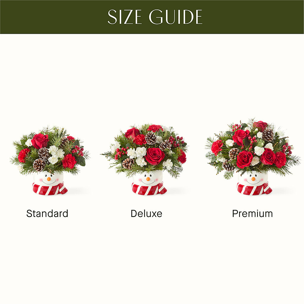 Jolly Snowman Bouquet –  Depot Des Fleurs, Montreal PQ