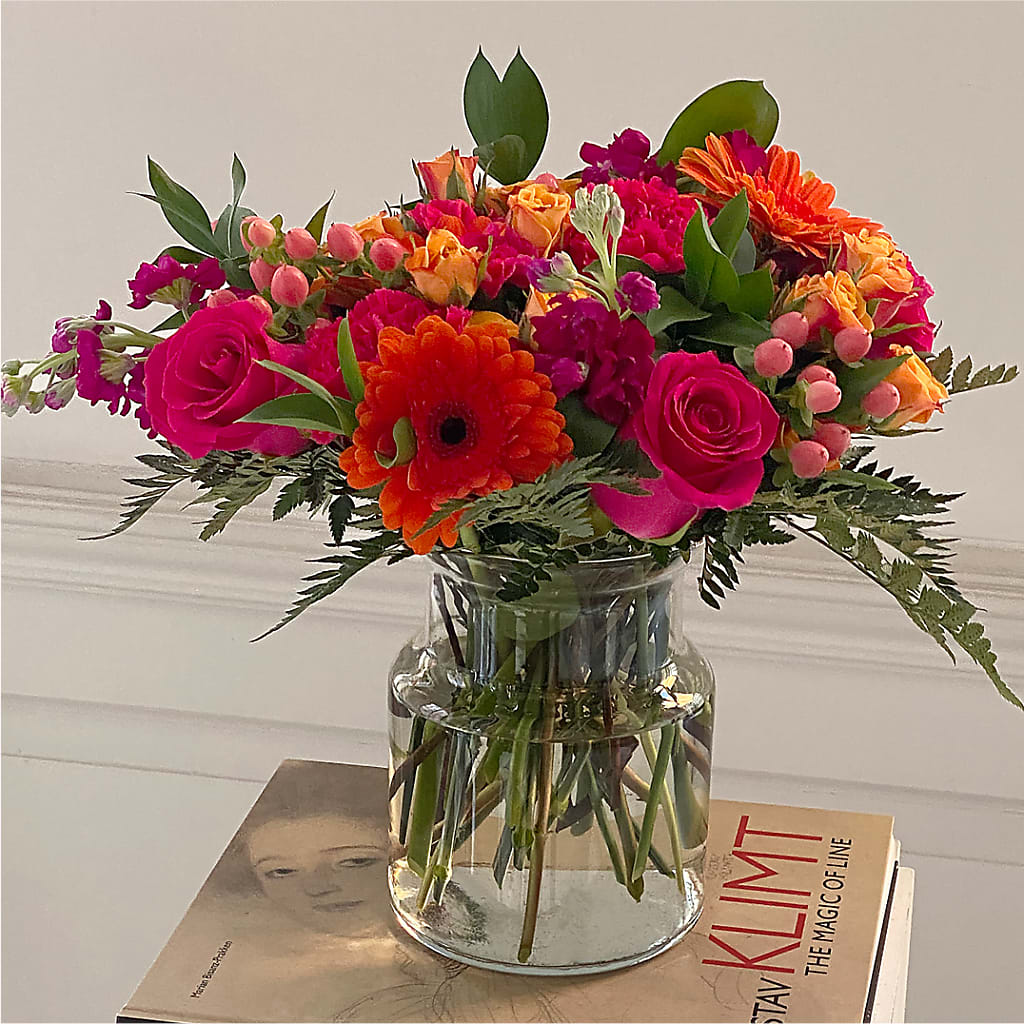 Fiesta Bouquet –  Depot Des Fleurs, Montreal PQ