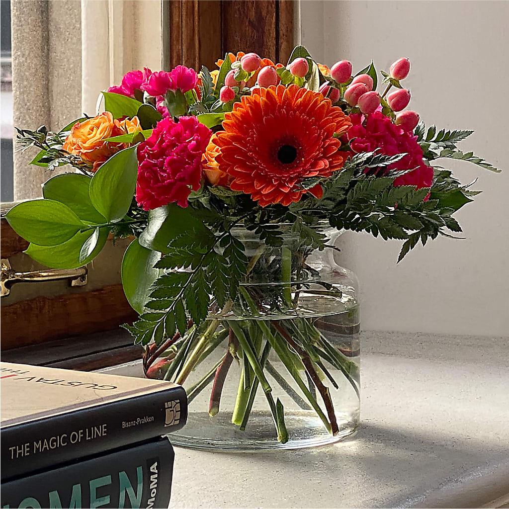Fiesta Bouquet –  Depot Des Fleurs, Montreal PQ