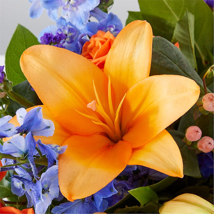 Radiant Citrus Box Bouquet –  Depot Des Fleurs, Montreal PQ