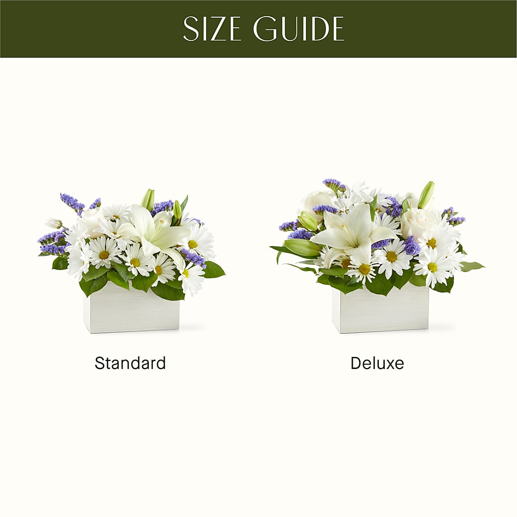 Beyond Blue Box Bouquet –  Depot Des Fleurs, Montreal PQ