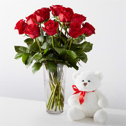 Romantic Long Stem Red Rose Bouquet Bundles –  Depot Des Fleurs, Montreal PQ