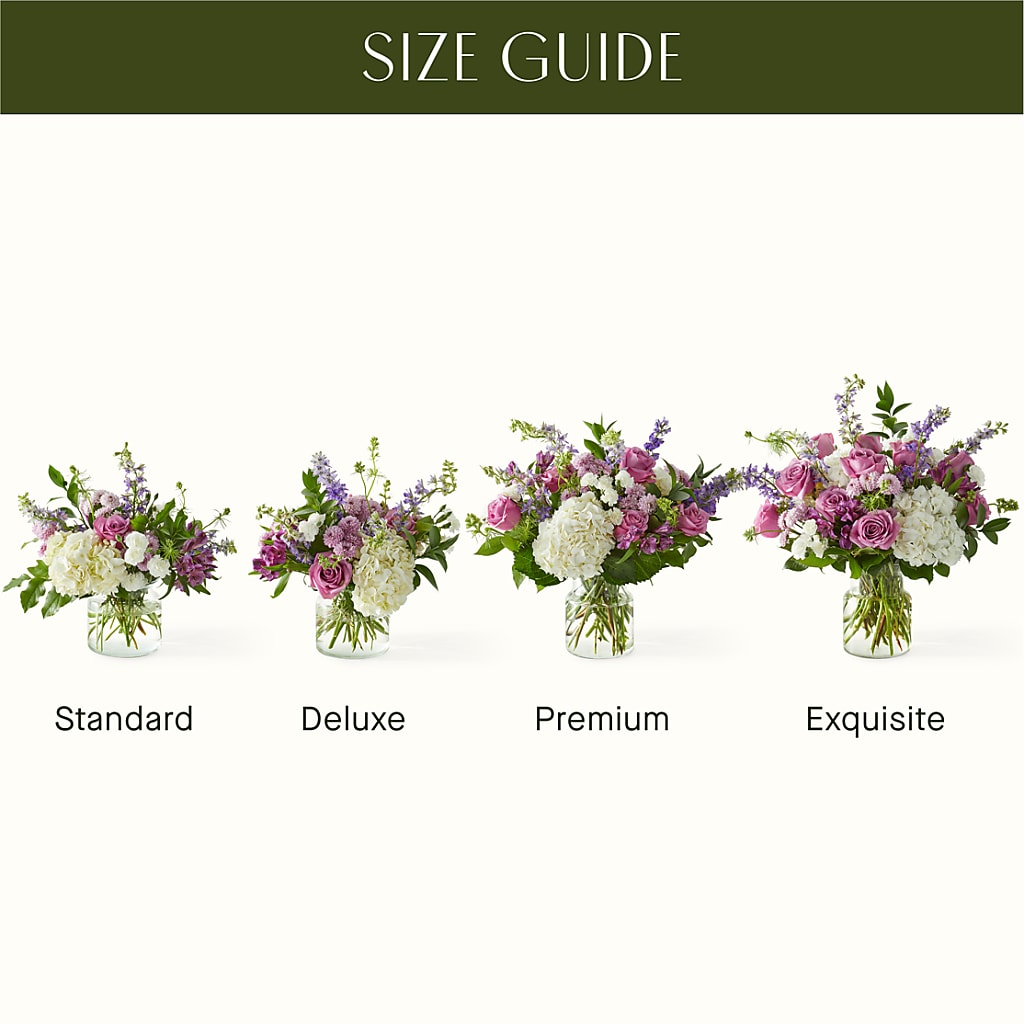 Violet Caress Bouquet –  Depot Des Fleurs, Montreal PQ