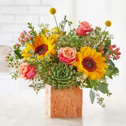 Sunflower Season Bouquet –  Depot Des Fleurs, Montreal PQ