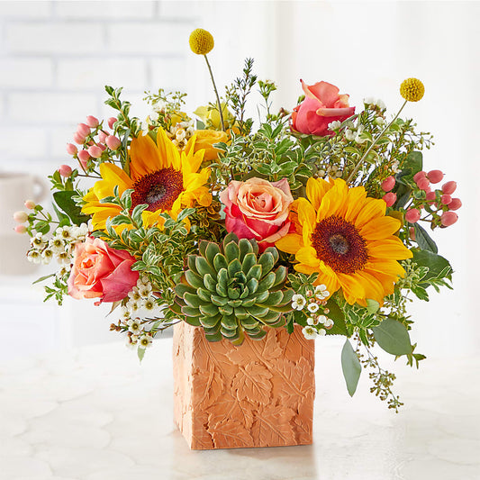 Sunflower Season Bouquet –  Depot Des Fleurs, Montreal PQ