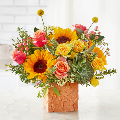 Sunflower Season Bouquet –  Depot Des Fleurs, Montreal PQ