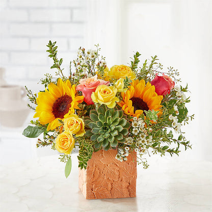 Sunflower Season Bouquet –  Depot Des Fleurs, Montreal PQ