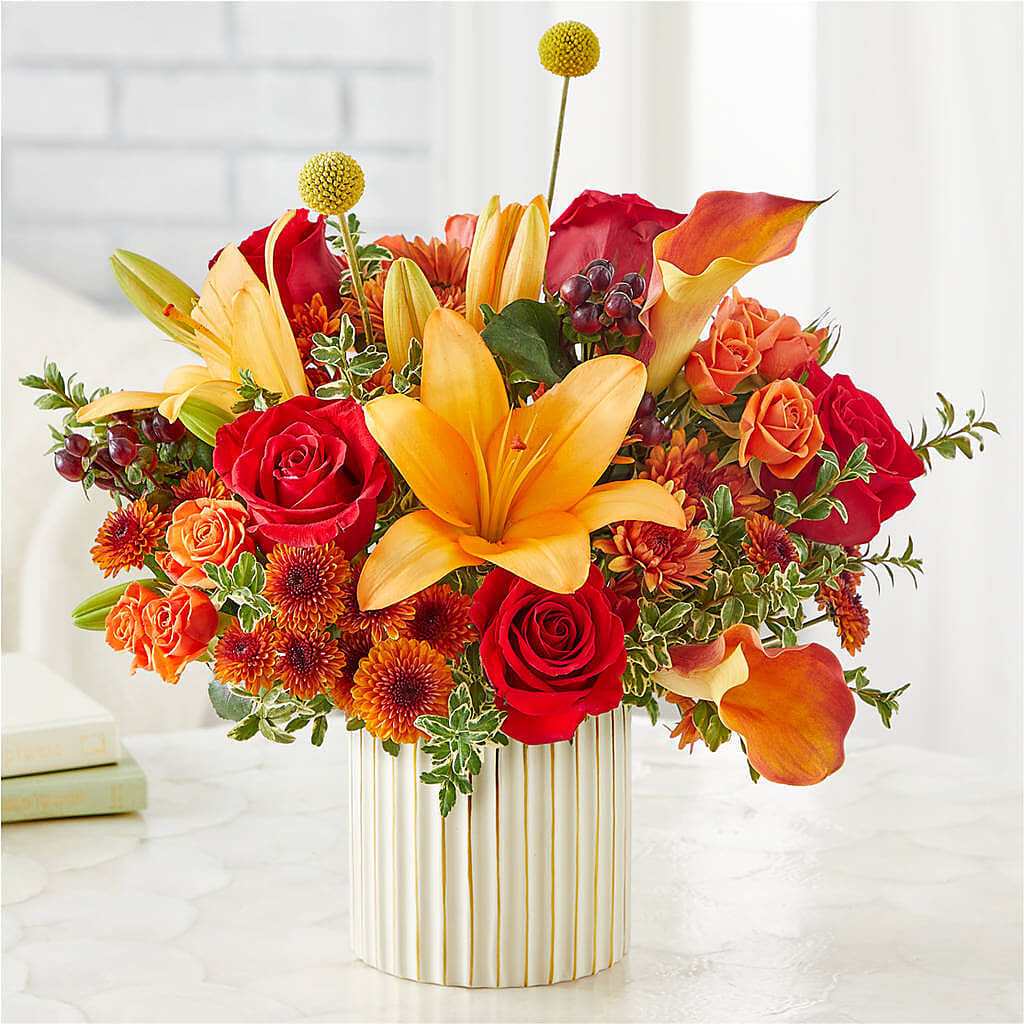Scarlet Skies Bouquet –  Depot Des Fleurs, Montreal PQ