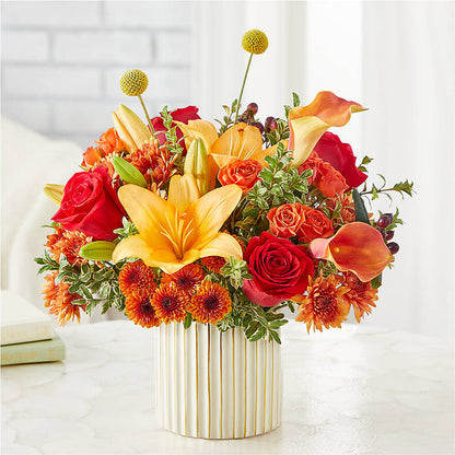 Scarlet Skies Bouquet –  Depot Des Fleurs, Montreal PQ
