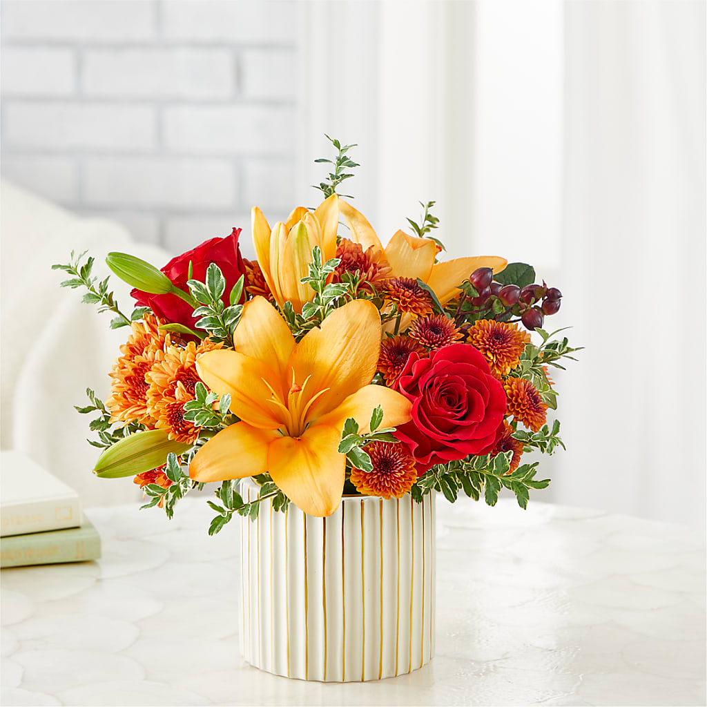 Scarlet Skies Bouquet –  Depot Des Fleurs, Montreal PQ