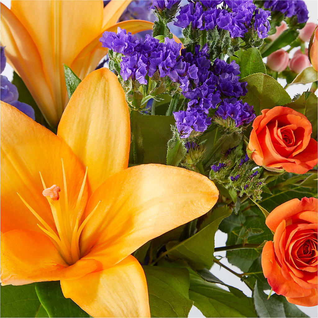 Radiant Citrus Bouquet –  Depot Des Fleurs, Montreal PQ