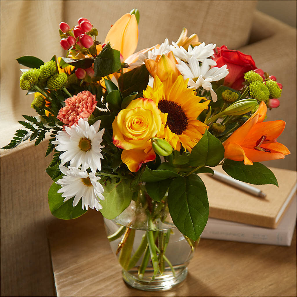 Fall Delight – A Florist Original –  Depot Des Fleurs, Montreal PQ