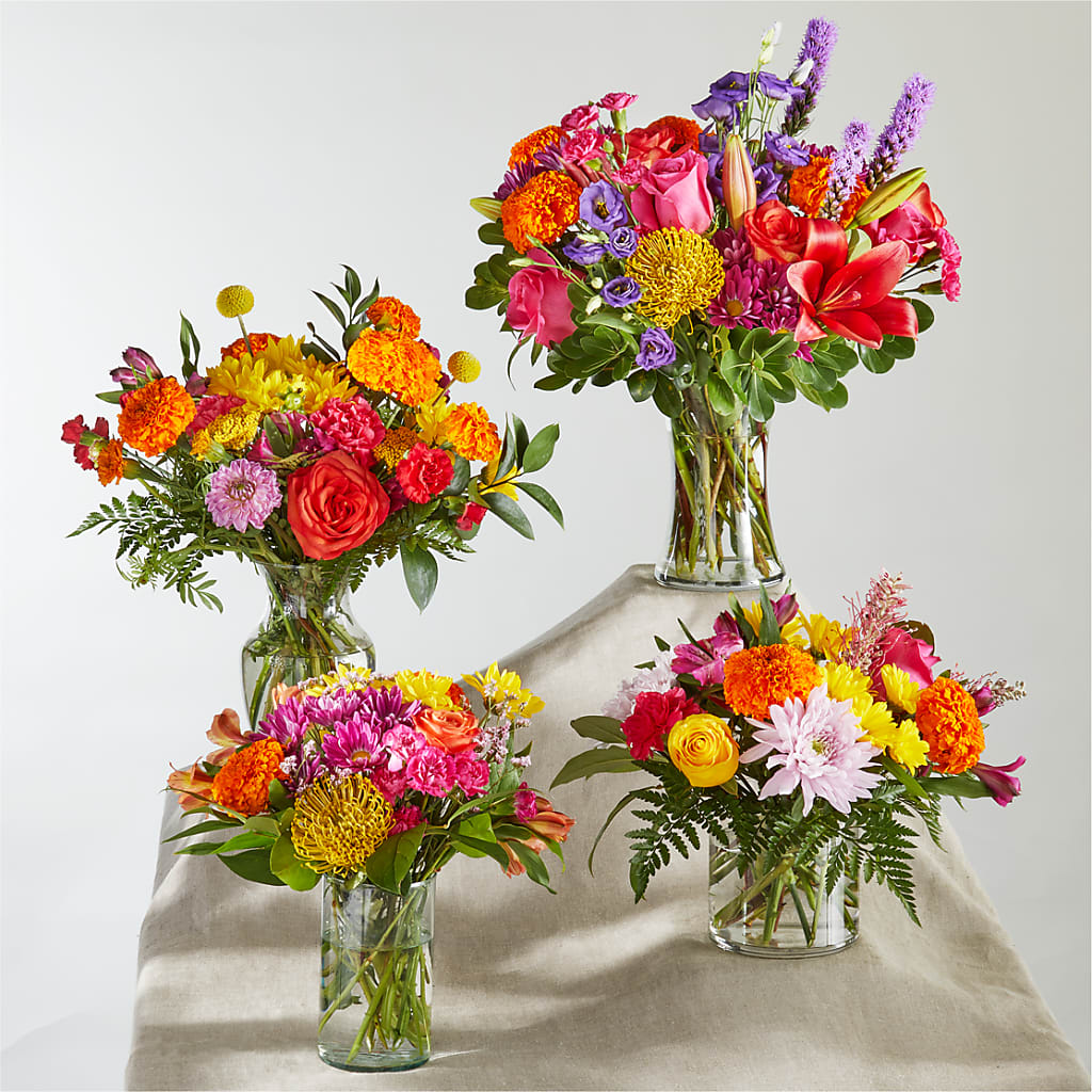 Feast of Color – A Florist Original –  Depot Des Fleurs, Montreal PQ