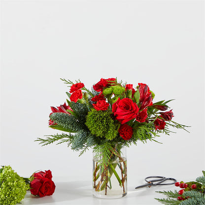 Merry Moment Bouquet – A Florist Original –  Depot Des Fleurs, Montreal PQ