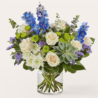 Cerulean Waves Bouquet –  Depot Des Fleurs, Montreal PQ