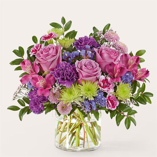 Glass Half Full Bouquet –  Depot Des Fleurs, Montreal PQ