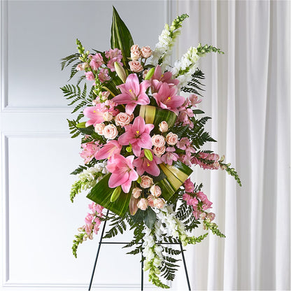 Elegant Embrace Standing Spray –  Depot Des Fleurs, Montreal PQ