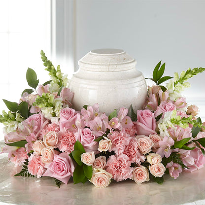 Blooms of Hope Cremation Adornment –  Depot Des Fleurs, Montreal PQ
