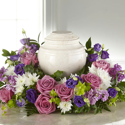 Blooming Sympathy Cremation Adornment –  Depot Des Fleurs, Montreal PQ