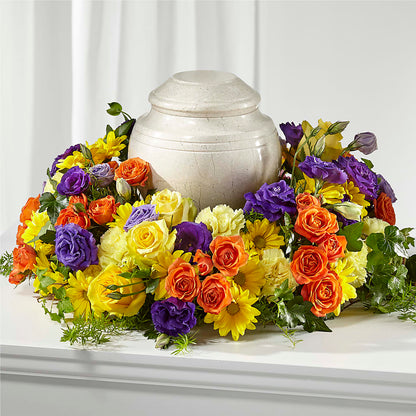 Blossoms of Remembrance Cremation Adornment –  Depot Des Fleurs, Montreal PQ