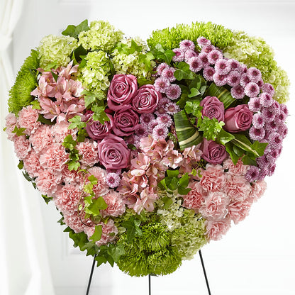 Heartwarming Standing Heart –  Depot Des Fleurs, Montreal PQ