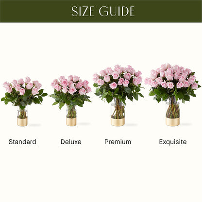 Picture Perfect Pink Rose Bouquet –  Depot Des Fleurs, Montreal PQ