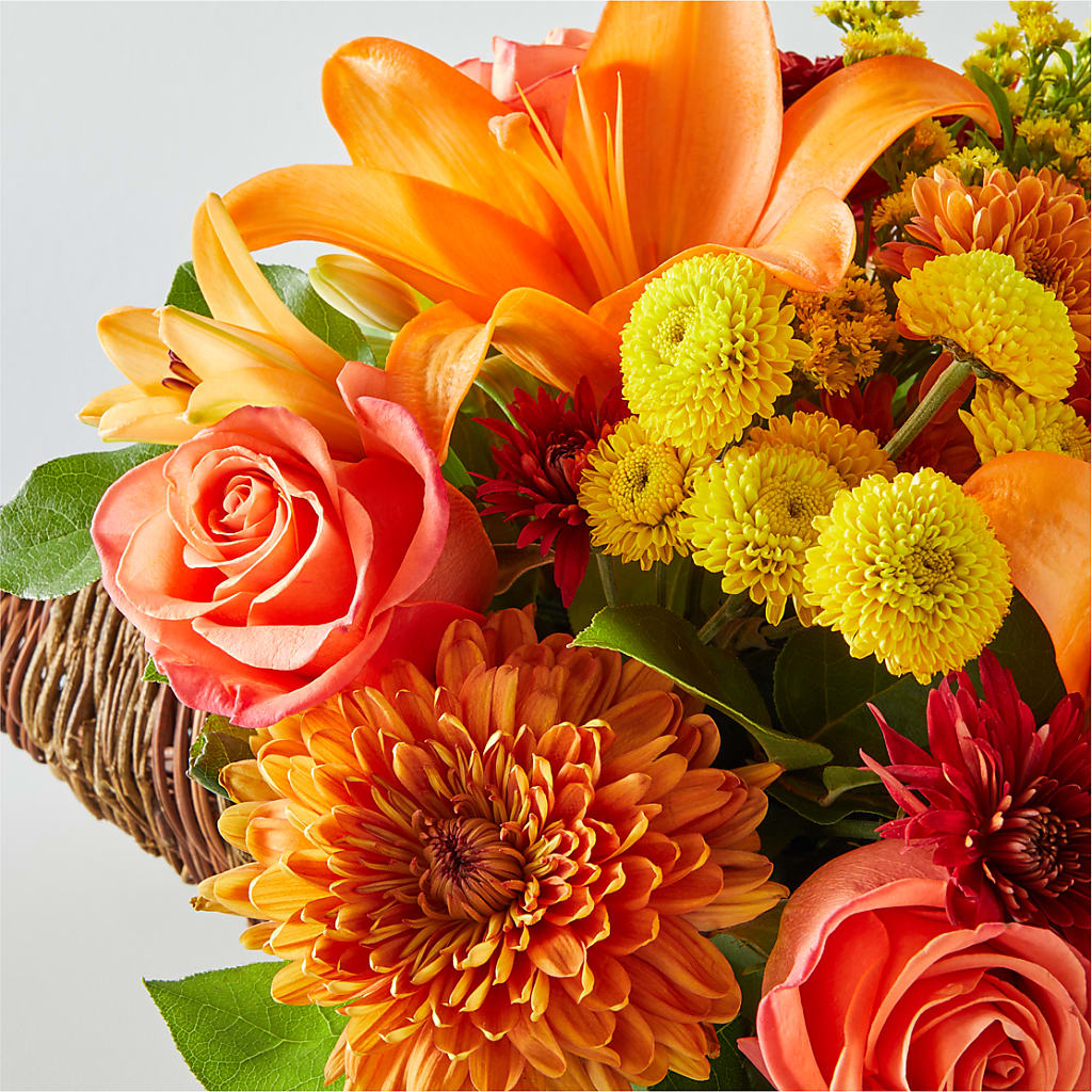 Bouquet of Blessings Cornucopia –  Depot Des Fleurs, Montreal PQ