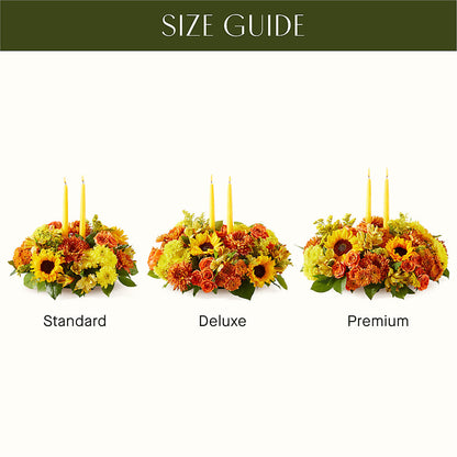 Autumn Harmony Centerpiece –  Depot Des Fleurs, Montreal PQ