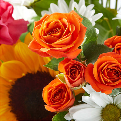 Sun-drenched Blooms Bouquet –  Depot Des Fleurs, Montreal PQ