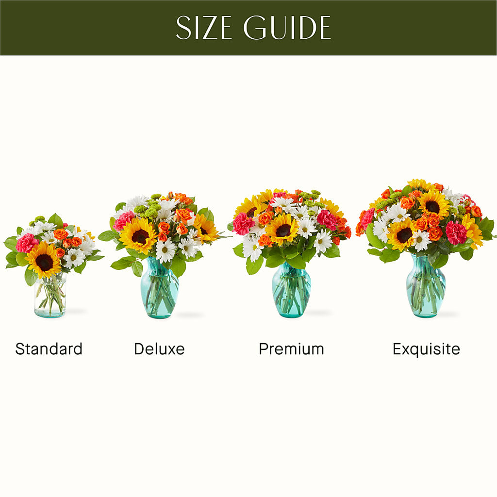 Sun-drenched Blooms Bouquet –  Depot Des Fleurs, Montreal PQ
