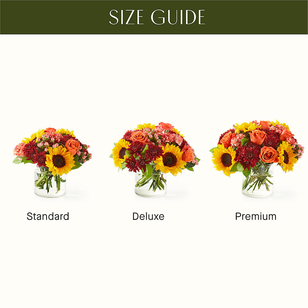 September Sunset Bouquet –  Depot Des Fleurs, Montreal PQ