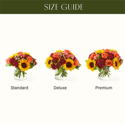 September Sunset Bouquet –  Depot Des Fleurs, Montreal PQ