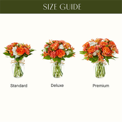 Apricot Glow Bouquet –  Depot Des Fleurs, Montreal PQ