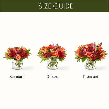 Crimson Leaves Bouquet –  Depot Des Fleurs, Montreal PQ