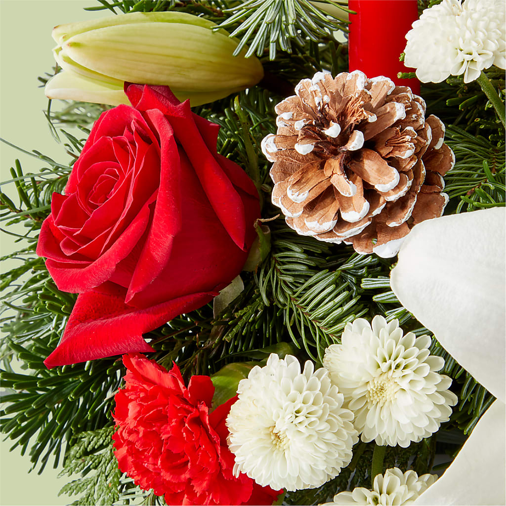 Seasonal Festivities Centerpiece –  Depot Des Fleurs, Montreal PQ