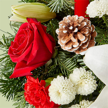 Seasonal Festivities Centerpiece –  Depot Des Fleurs, Montreal PQ