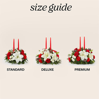 Seasonal Festivities Centerpiece –  Depot Des Fleurs, Montreal PQ
