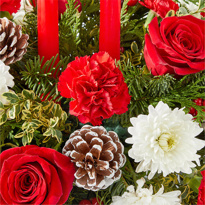 Holiday Soiree Centerpiece –  Depot Des Fleurs, Montreal PQ