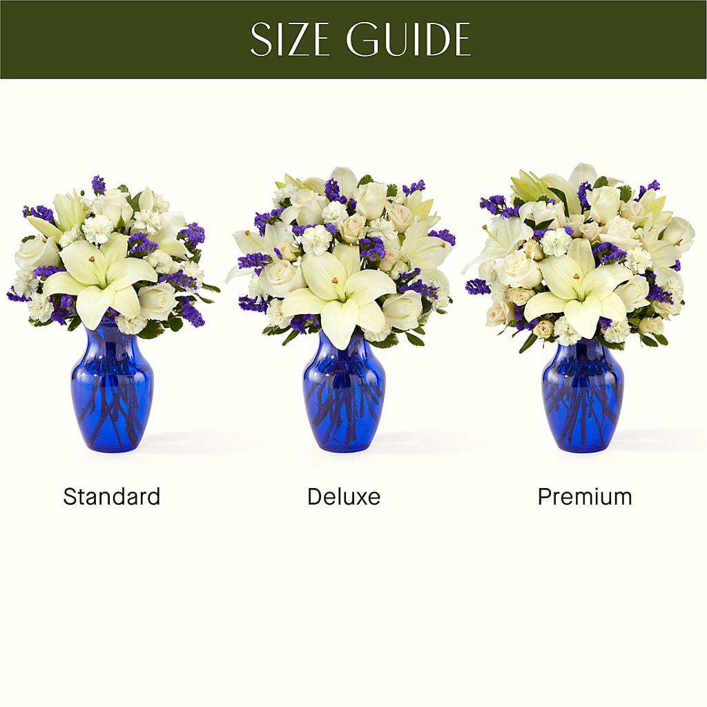 Sapphire Rush Bouquet –  Depot Des Fleurs, Montreal PQ
