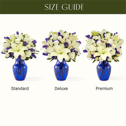 Sapphire Rush Bouquet –  Depot Des Fleurs, Montreal PQ